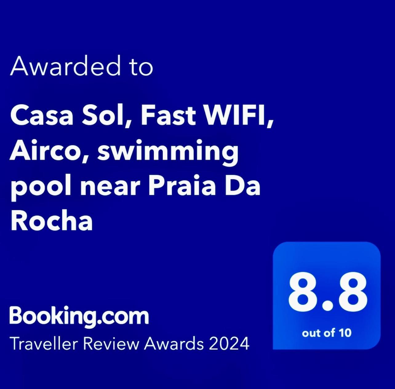 Casa Sol, Fast Wifi, Airco, Swimming Pool Near The Beach Praia Da Rocha Portimão Exteriér fotografie